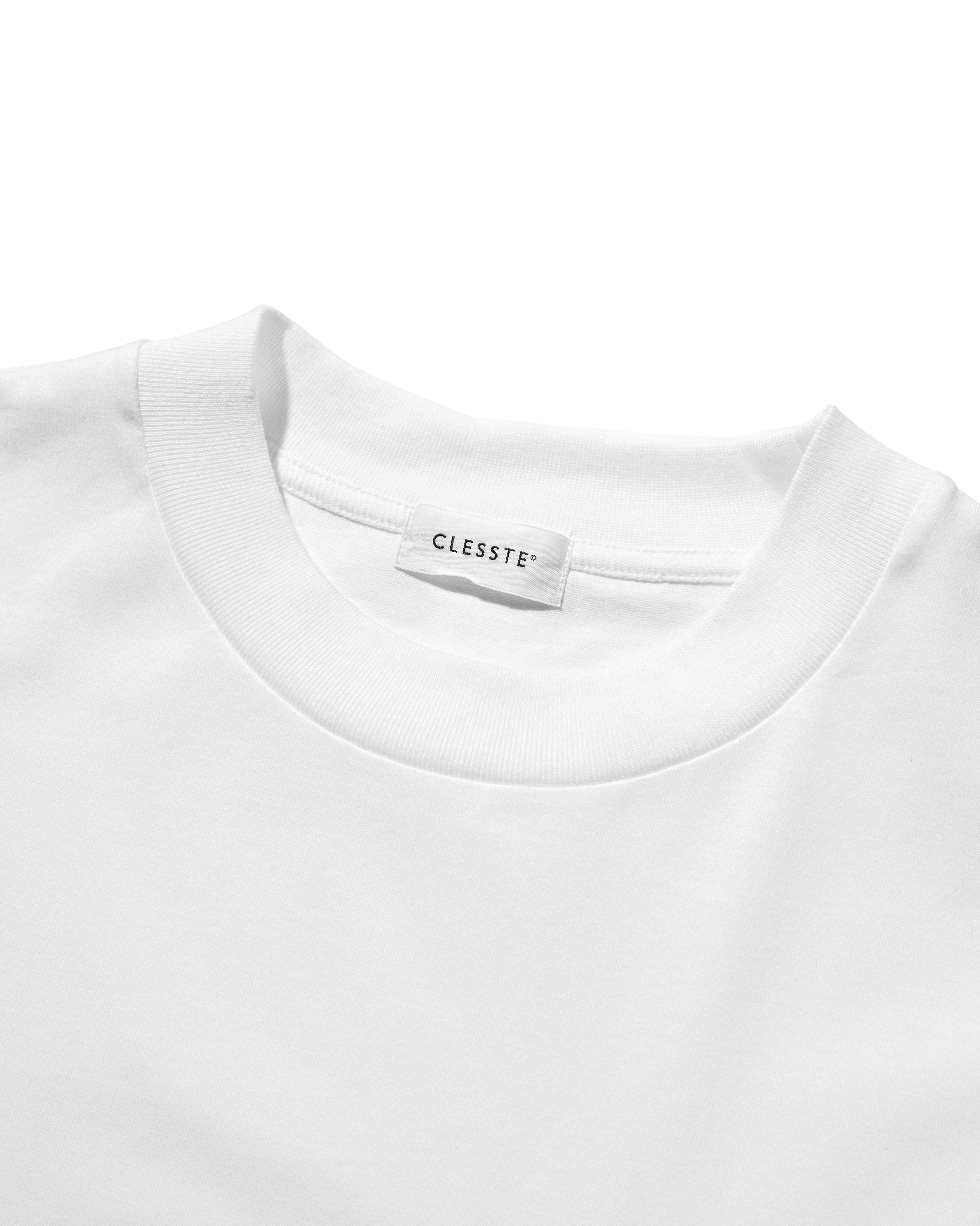 CLESSTE COLLEGE LOGO PRINT MASSIVE T-SHIRT WITH DRAWSTRINGS