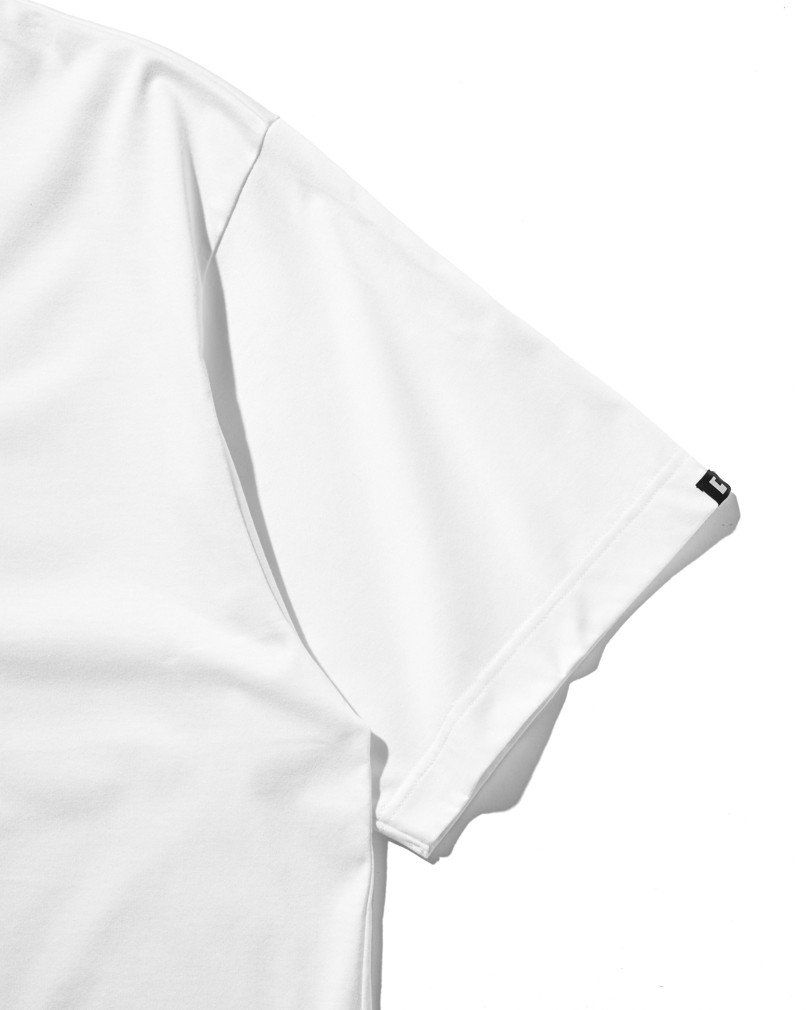 CLESSTE COLLEGE LOGO PRINT MASSIVE T-SHIRT WITH DRAWSTRINGS