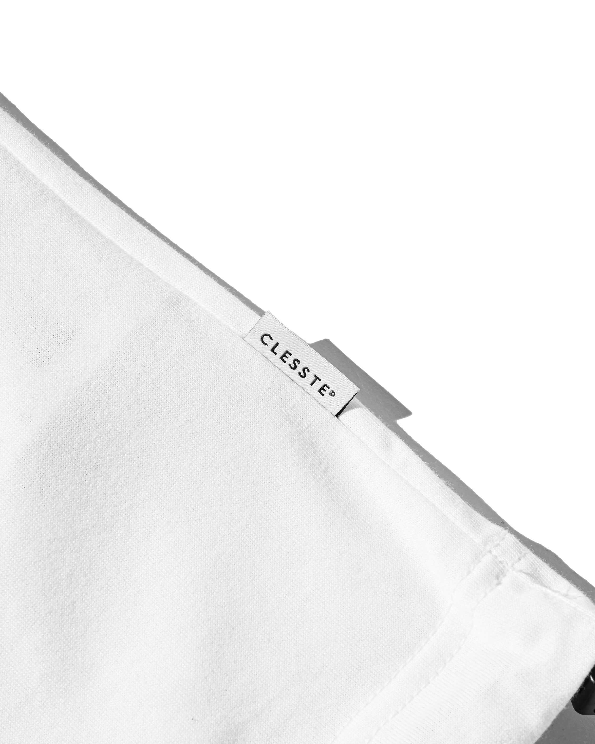 CLESSTE COLLEGE LOGO PRINT MASSIVE T-SHIRT WITH DRAWSTRINGS