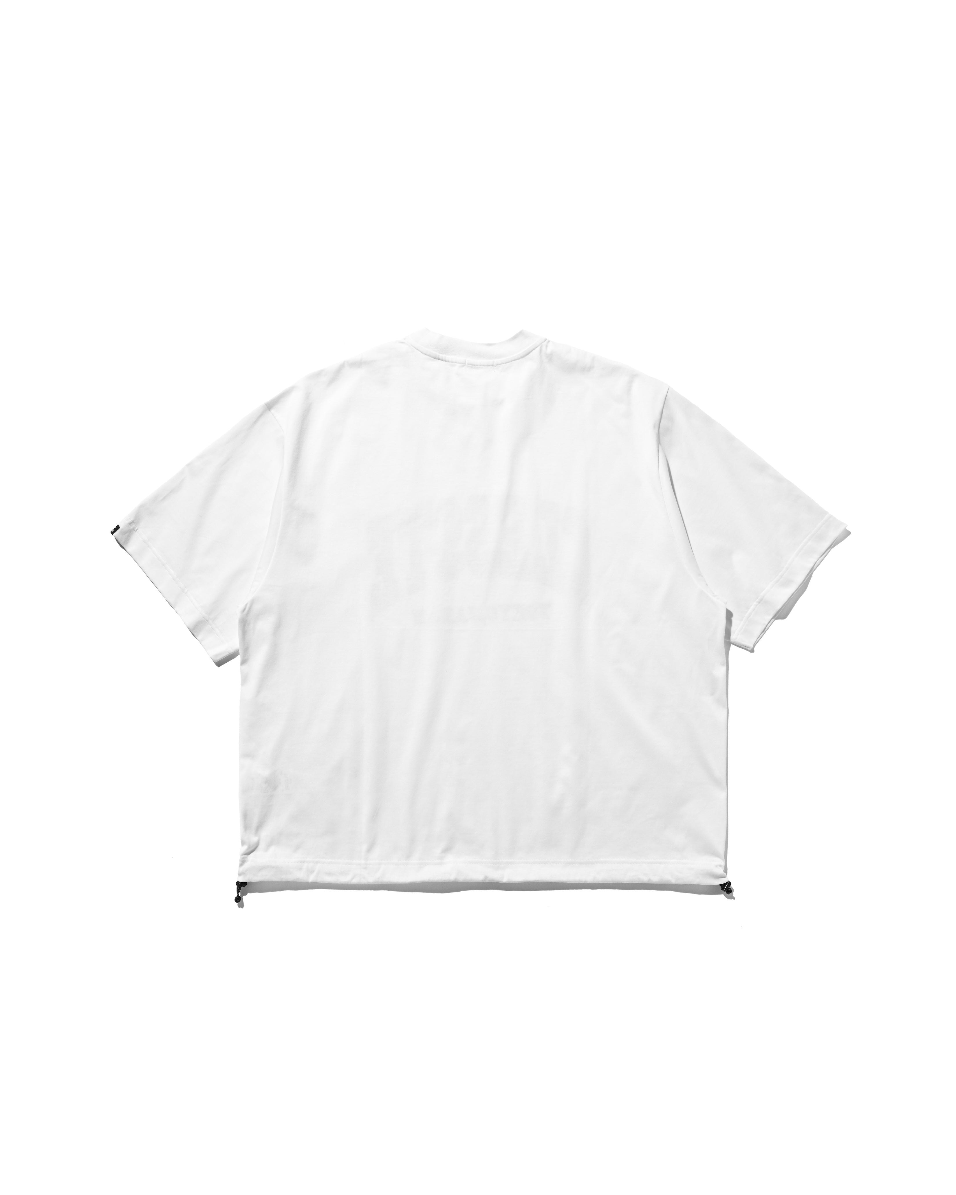 CLESSTE COLLEGE LOGO PRINT MASSIVE T-SHIRT WITH DRAWSTRINGS