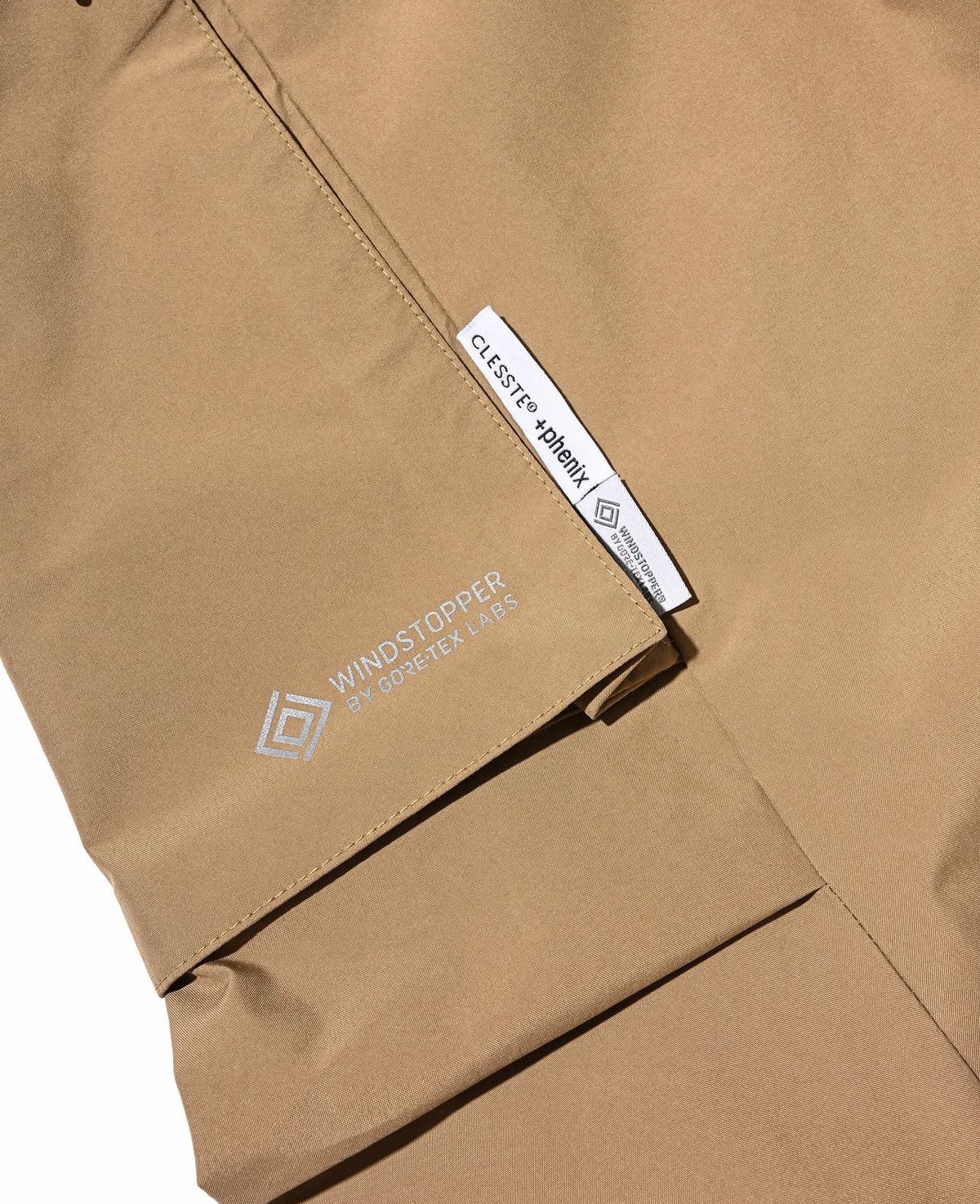 CLESSTE +phenix WINDSTOPPER® by GORE-TEX LABS TWILL CITY MILITARY CURVE PANTS