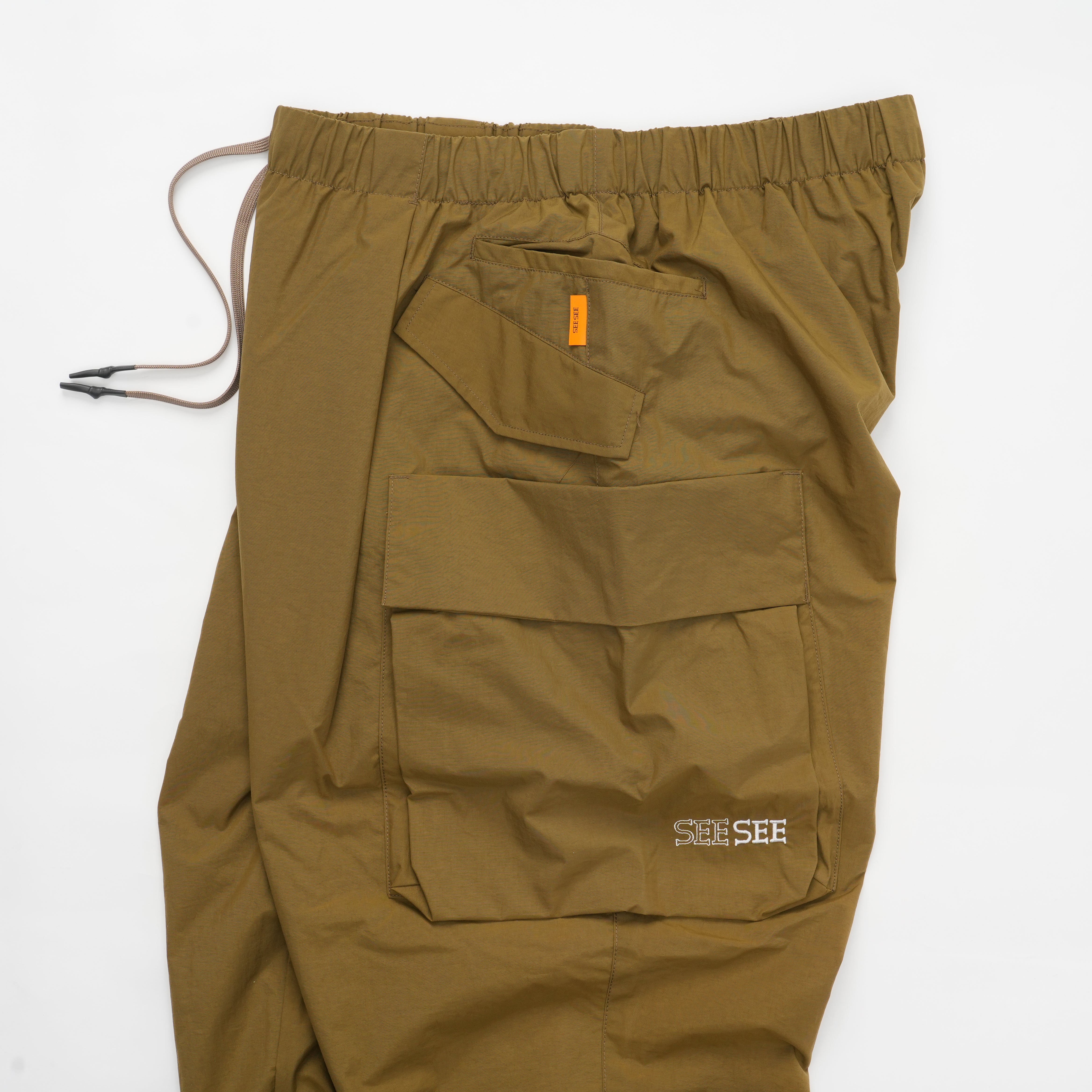 SEE SEE BIG POCKET WIDE CARGO PANTS