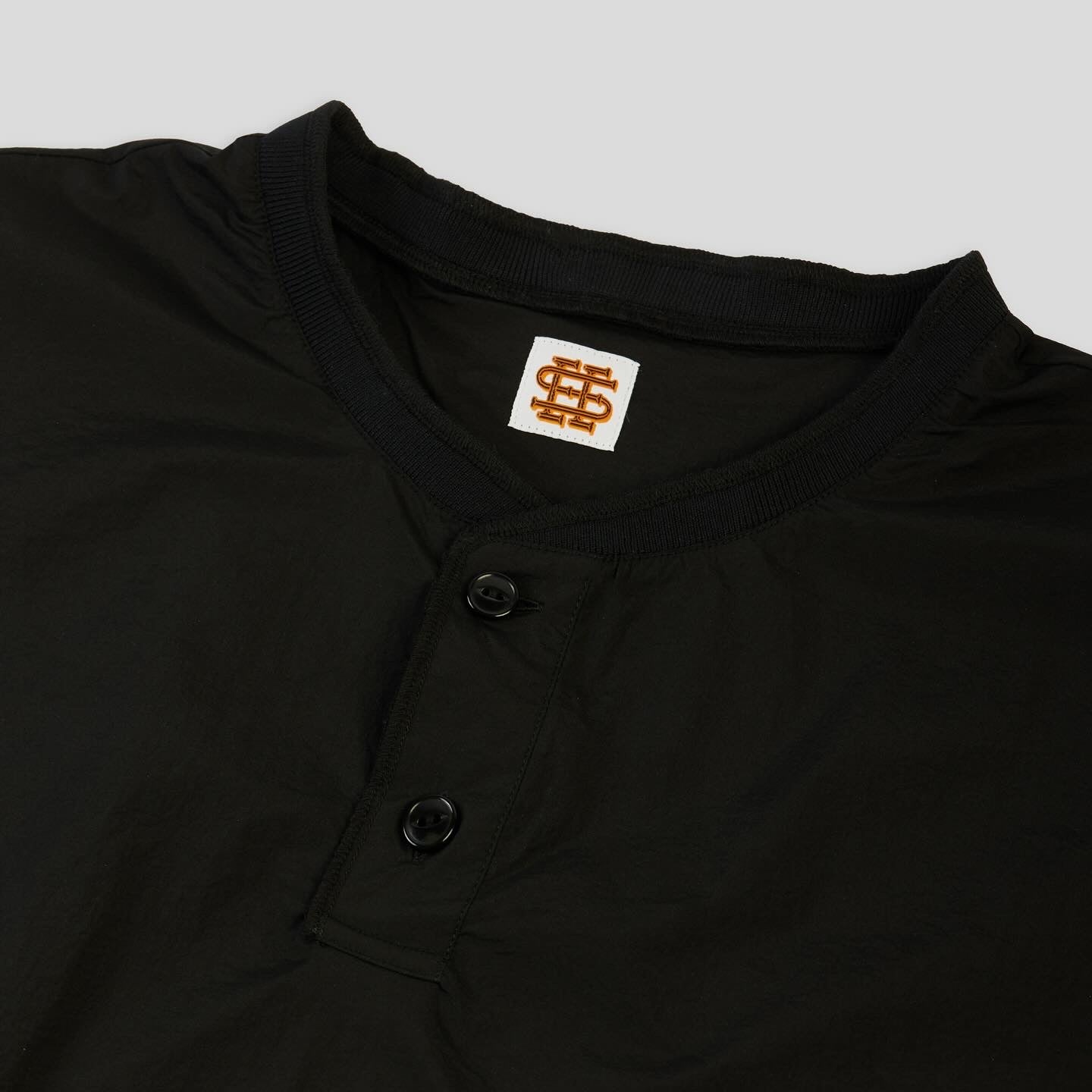 SEE SEE BIG NYLON HENLEY DRAWSTRINGS SS