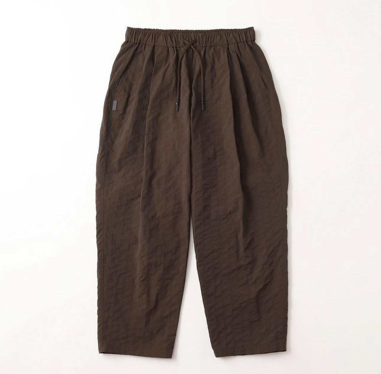 S.F.C 25FW NEW WIDE TWO TUCK PANTS (STITCHED NYLON)