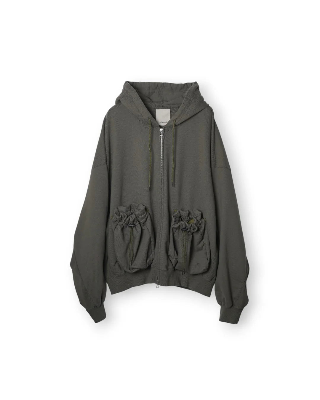 refomed 26FW "KINCHAKU" ZIPUP HOODIE