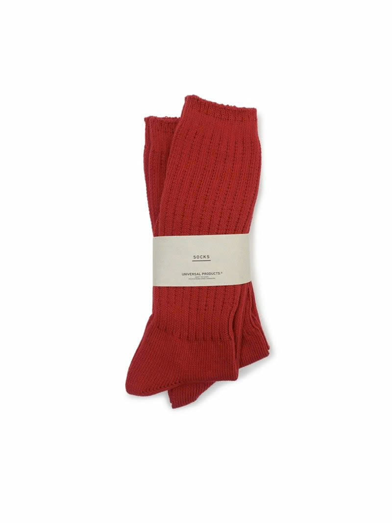 UNIVERSAL PRODUCTS. 26AW 2P LONG SOCKS