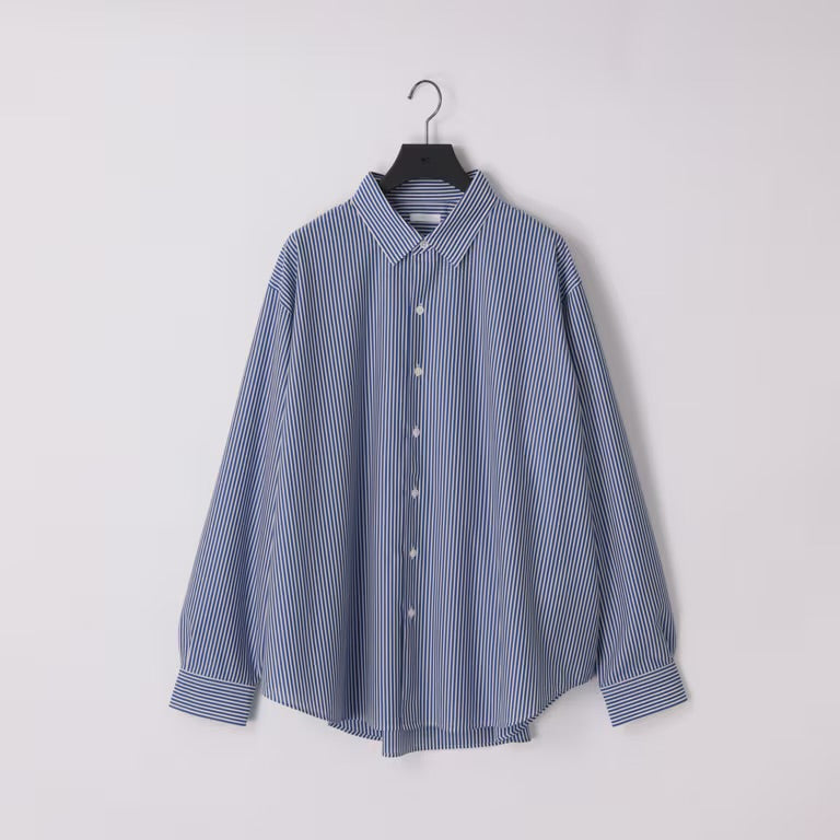 KANEMASA PHIL. 46G STRIPE ATMOSPHERE SHIRT