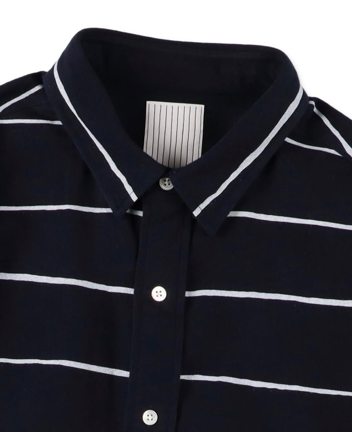 S.F.C 26FW SIDE STRIPES NEL SHIRT