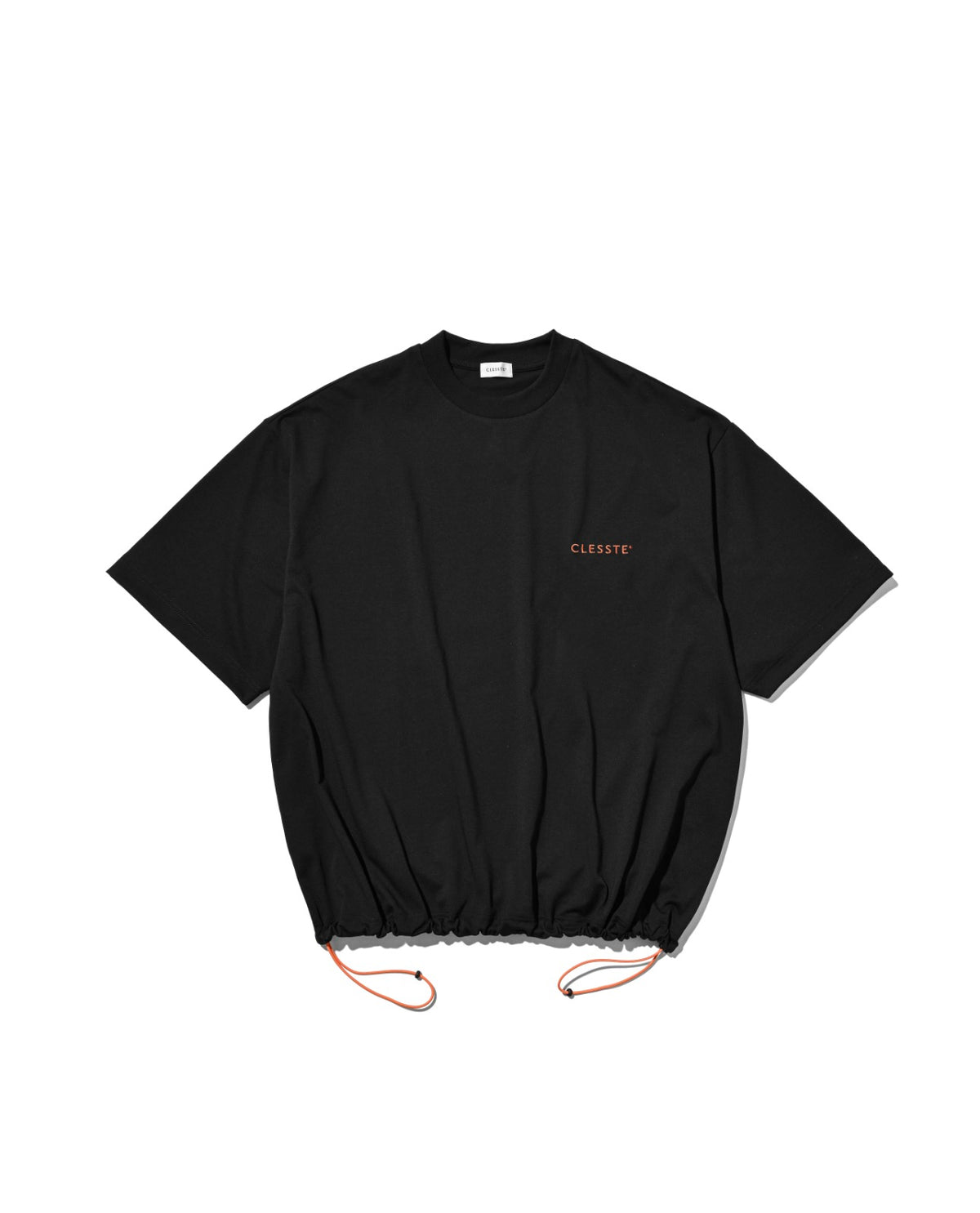CLESSTE CLASSIC LOGO EMBROIDERED S/S T-SHIRT WITH DRAWSTRINGS