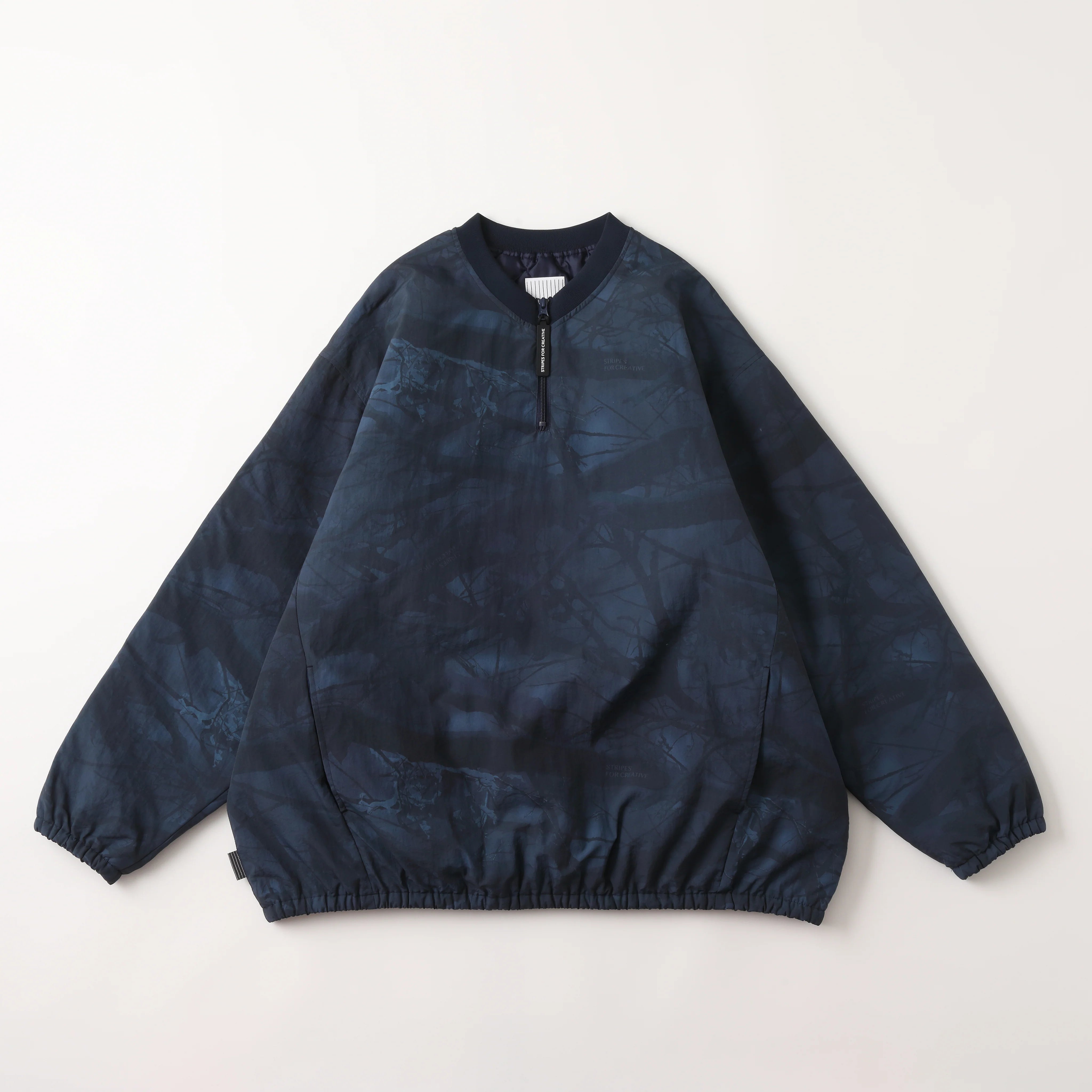 S.F.C 25FW BASEBALL HALF ZIP JACKET