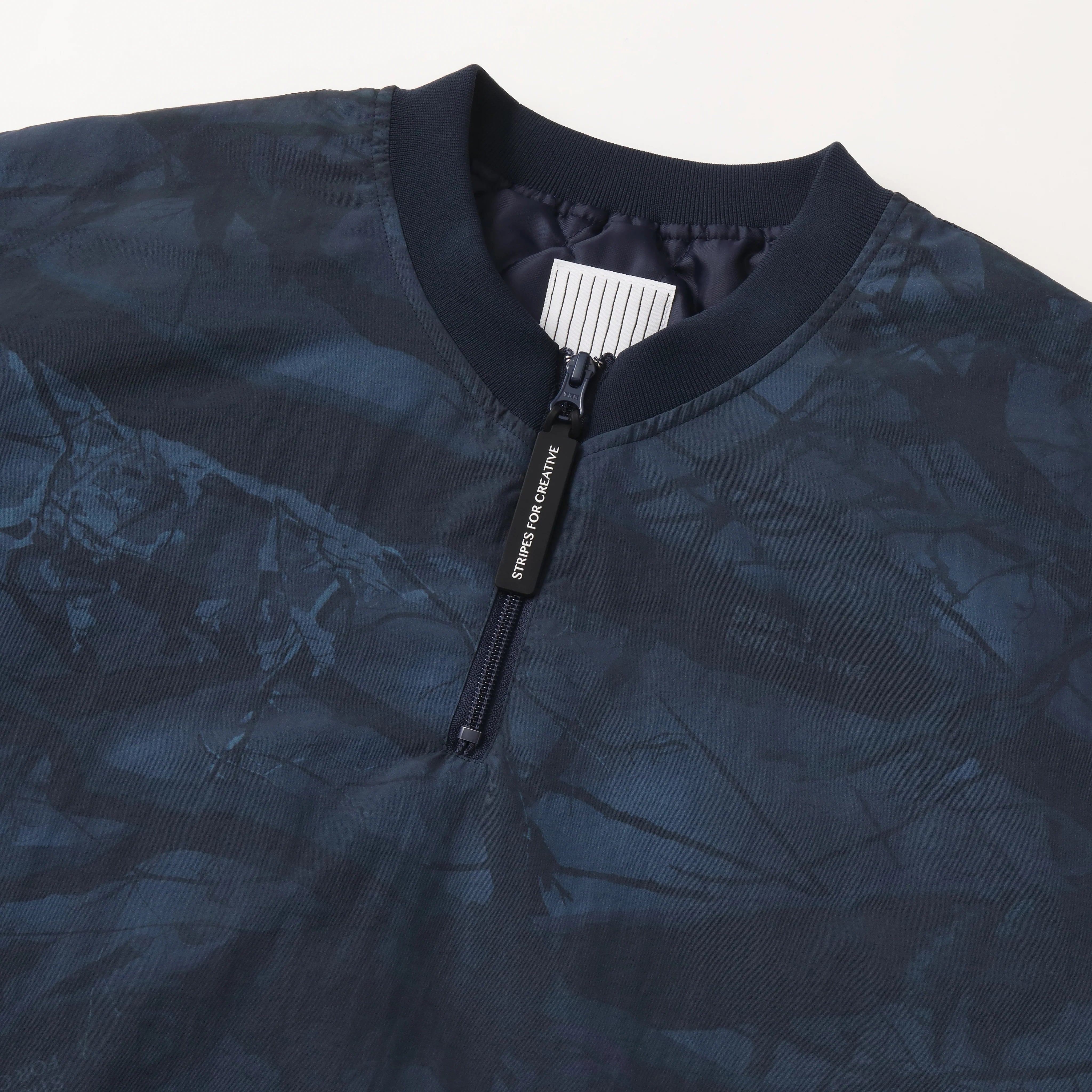 S.F.C 25FW BASEBALL HALF ZIP JACKET