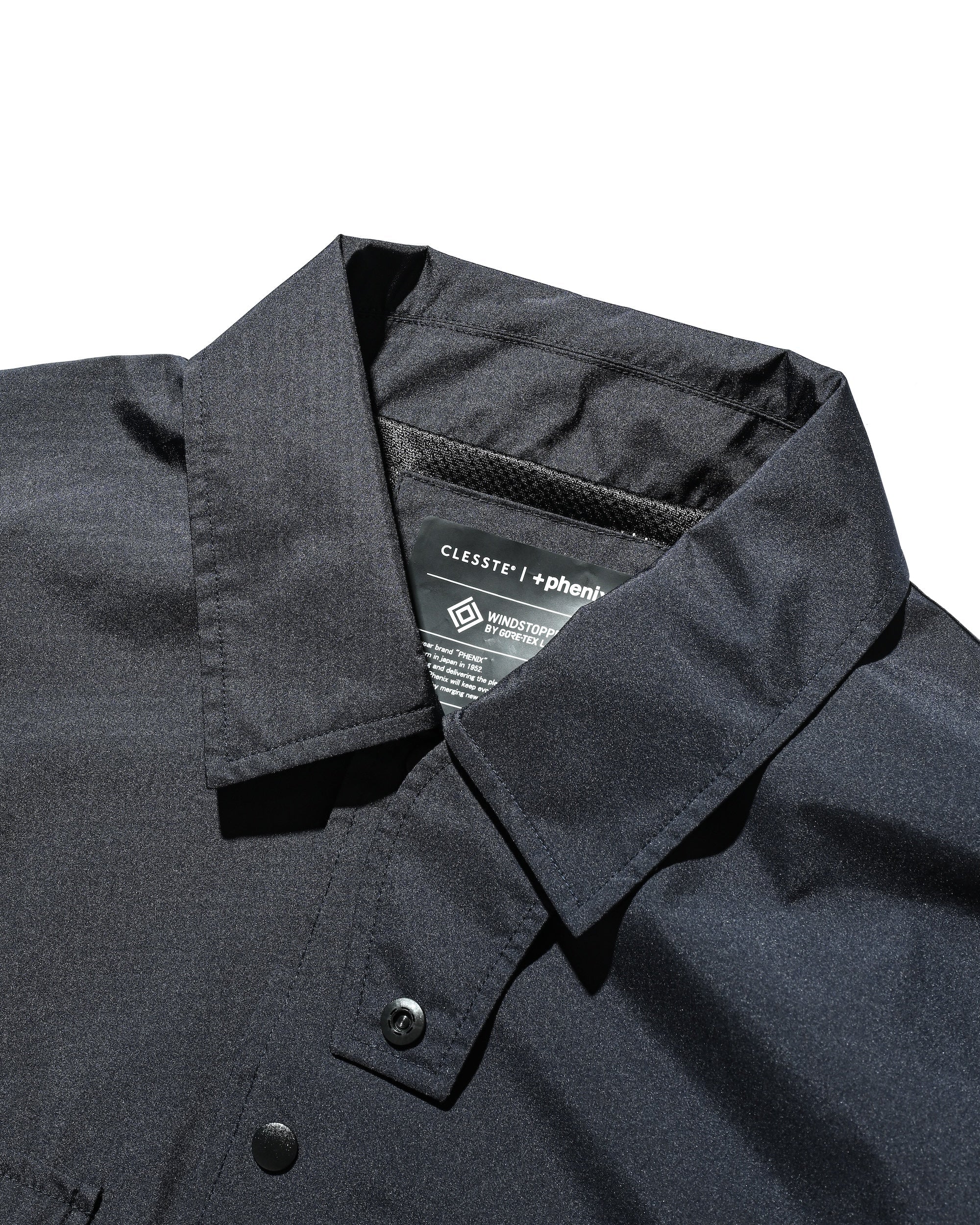 CLESSTE +phenix WINDSTOPPER® by GORE-TEX LABS DETACHABLE WADING SHIRT JACKET