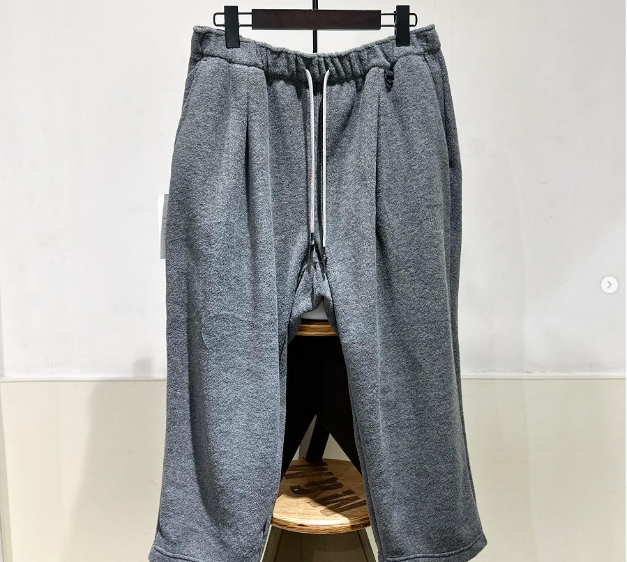 S.F.C 23FW - CROPPED FLEECE PANTS