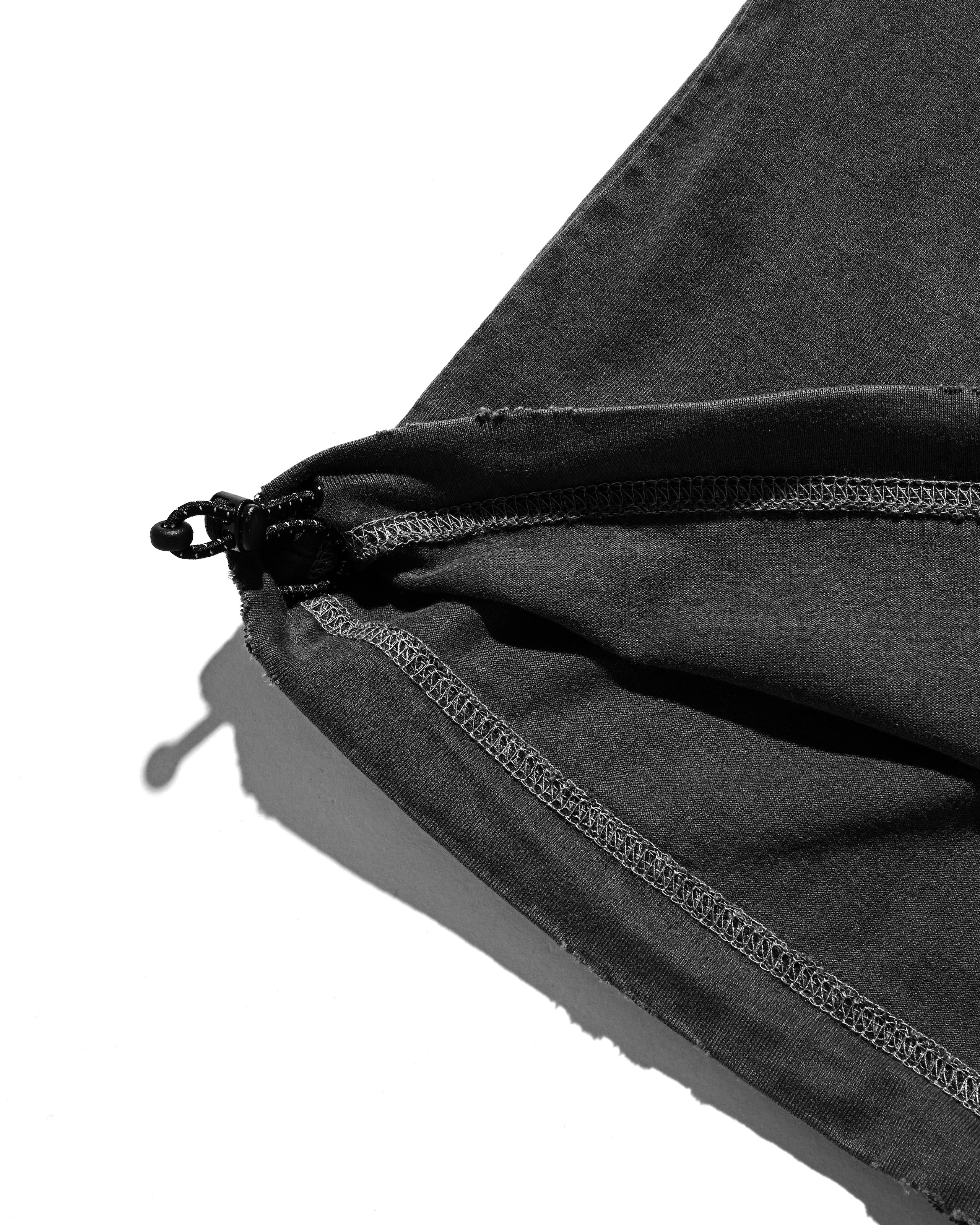 CLESSTE "CLESSTE BOY" PIGMENT DYED S/S T-SHIRT WITH DRAWSTRINGS