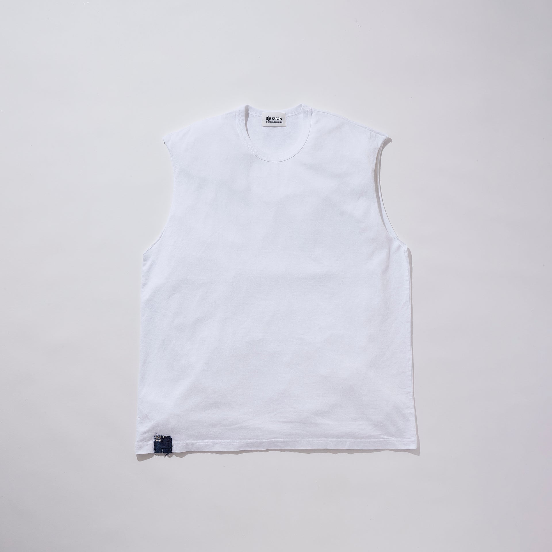 KUON 25SS Boro Patched Sleeveless Top