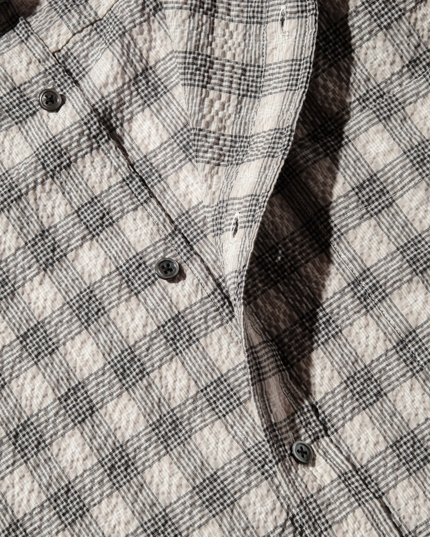 CLESSTE MINI PLAID SUCKER CLASSIC CITY S/S SHIRT