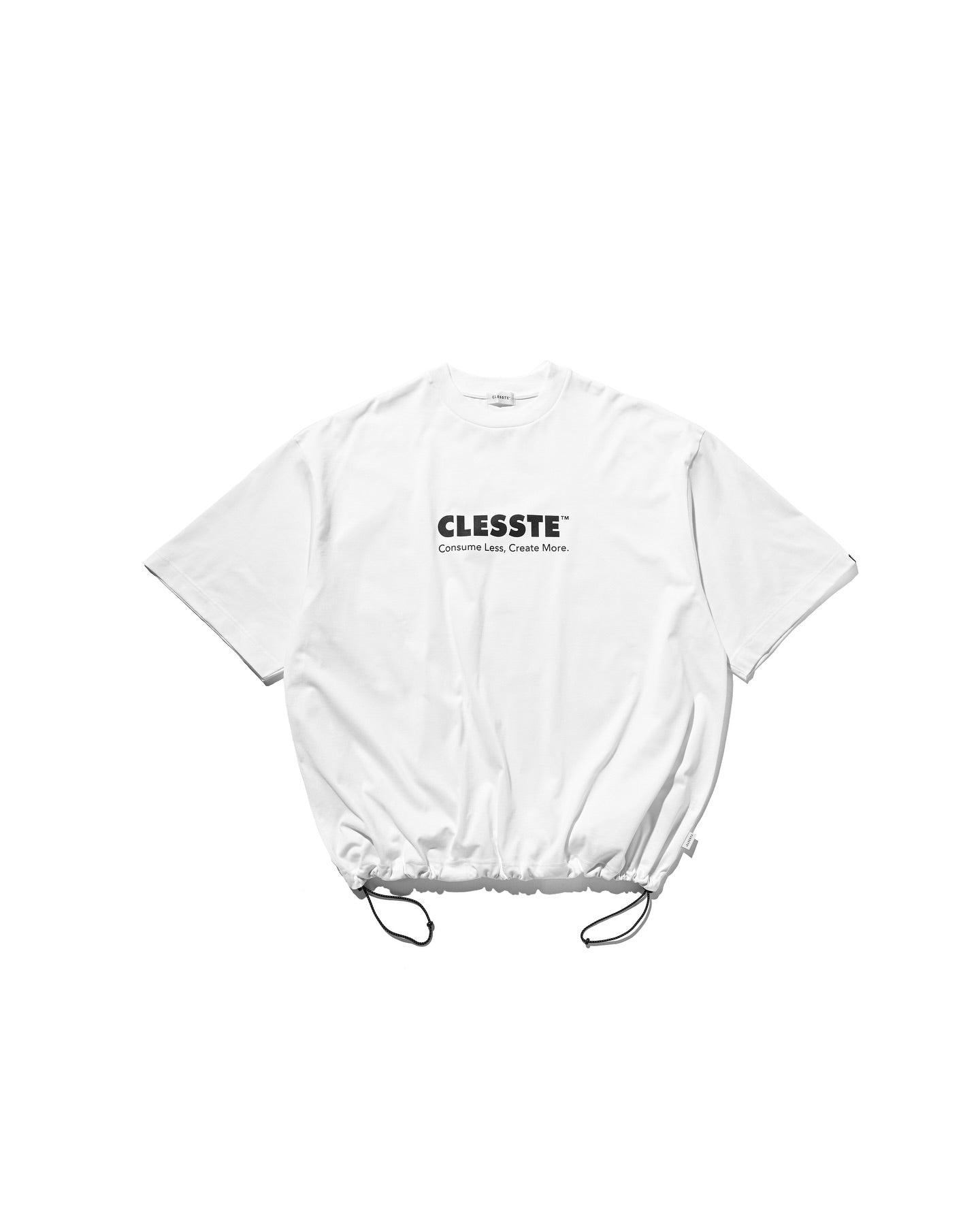 CLESSTE LOGO PRINT MASSIVE T-SHIRT WITH DRAWSTRINGS B