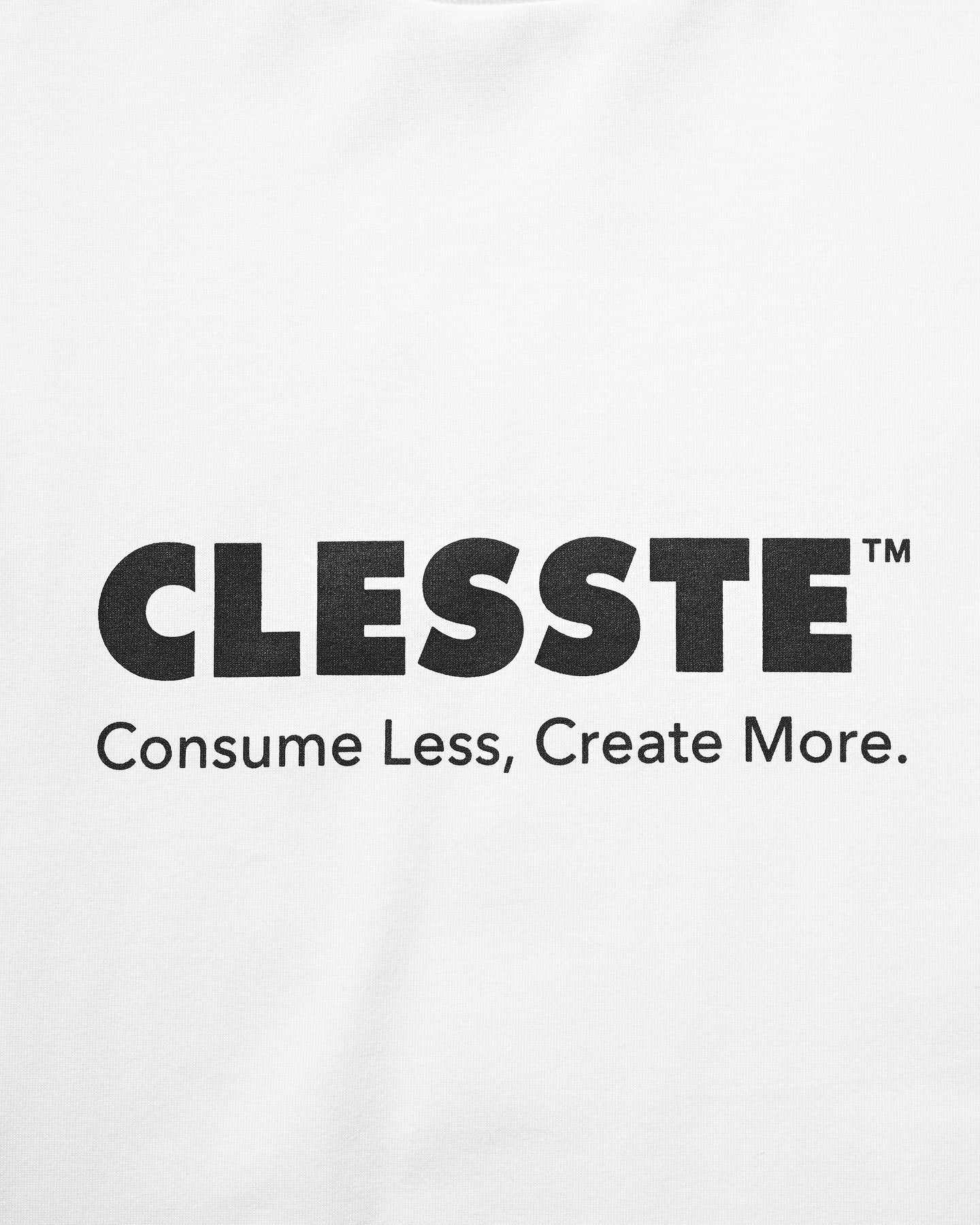 CLESSTE LOGO PRINT MASSIVE T-SHIRT WITH DRAWSTRINGS B
