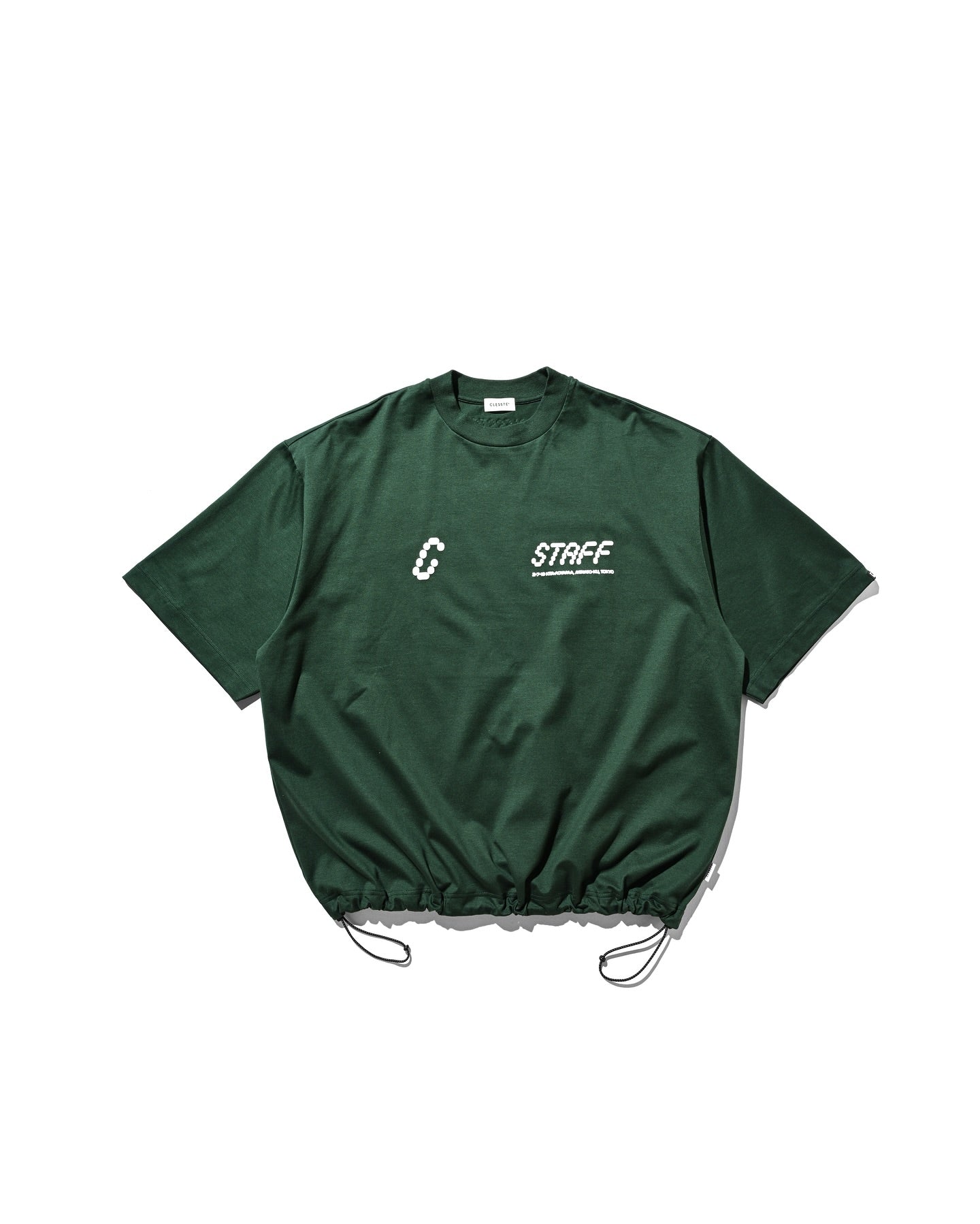 CLESSTE STAFF T-SHIRT WITH DRAWSTRINGS