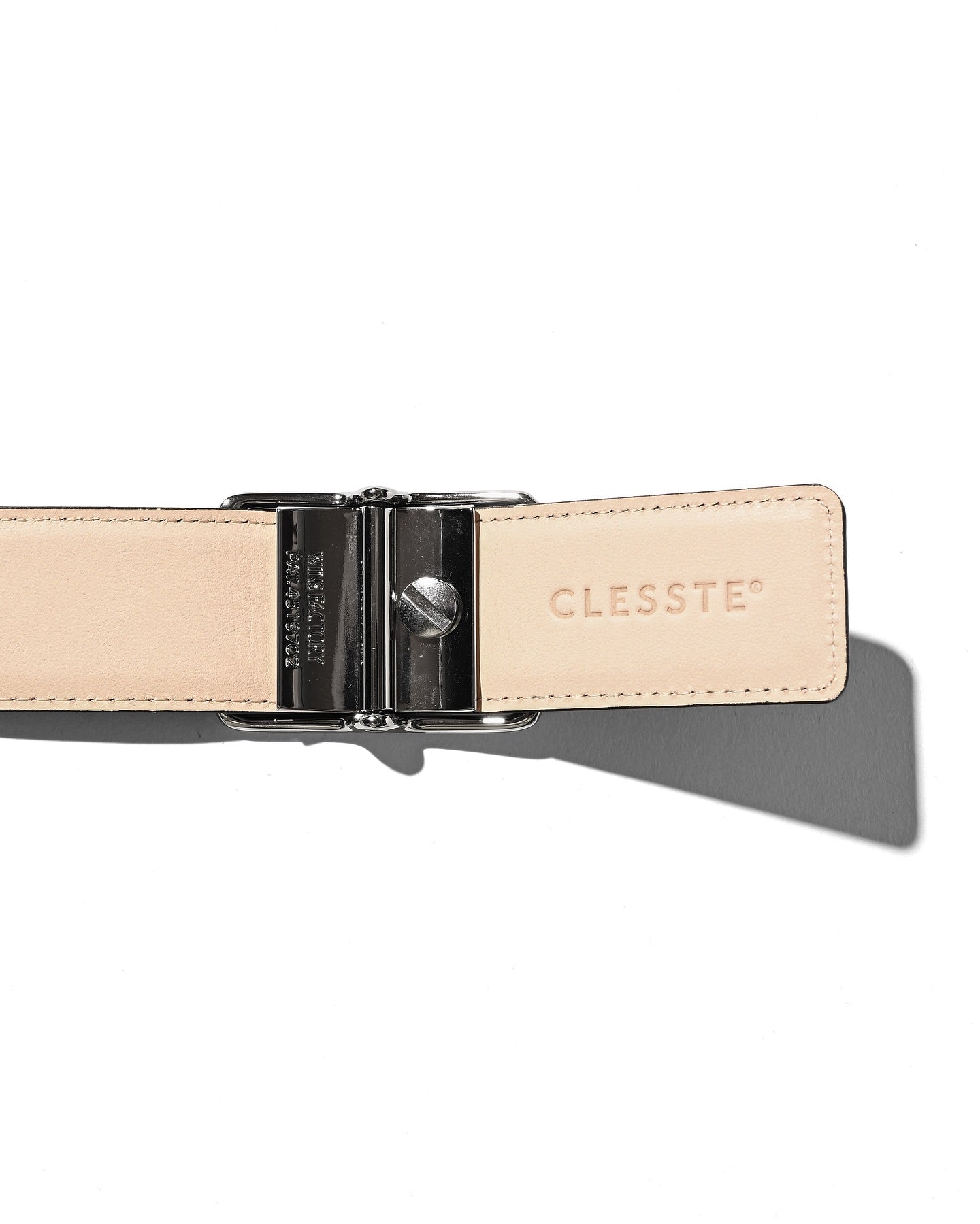 CLESSTE HOLELESS ESSENTIAL LEATHER BELT
