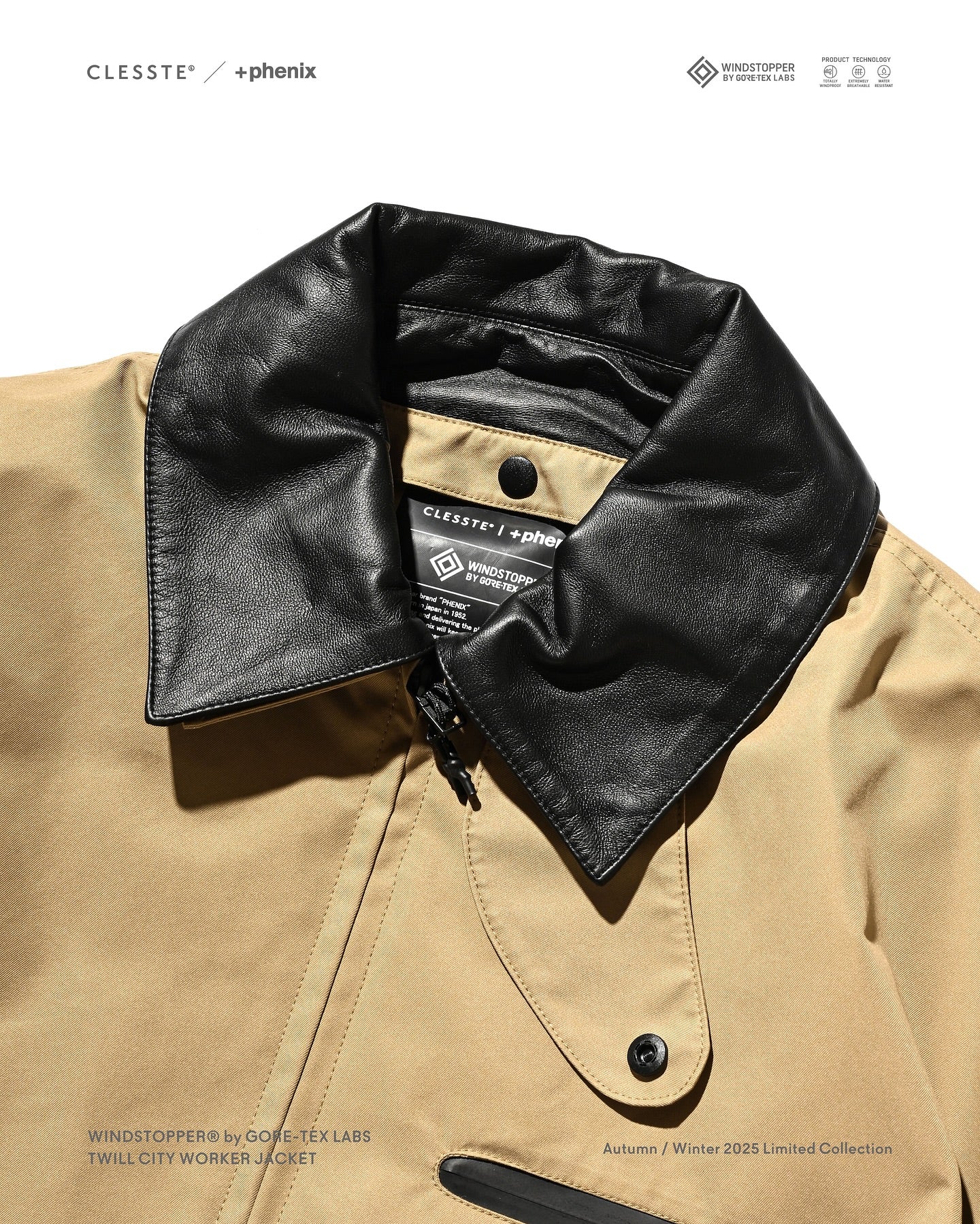CLESSTE GTX TWILL CITY WORKER JACKET
